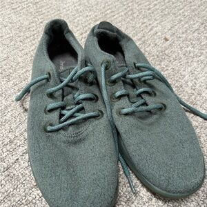 Allbirds Forest Green Wool Sneakers